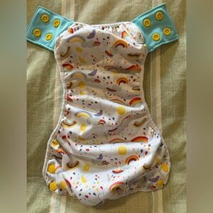 GroVia Rainbow Baby size 2 cloth swim diaper